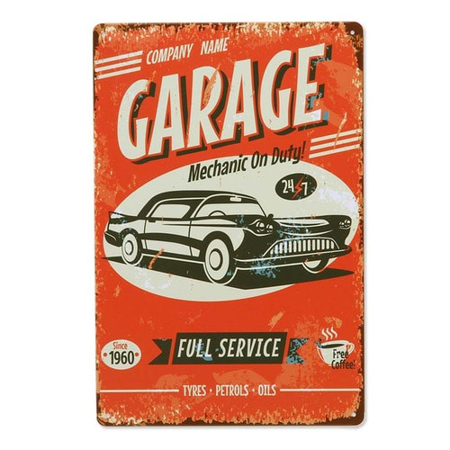 틴 포스터-Garage